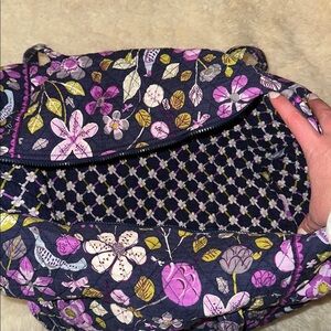 Vera Bradley large duffle in pattern, floral nightingale
